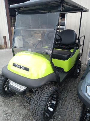 Club Car Precedent 48V Golf Cart – Lime Green