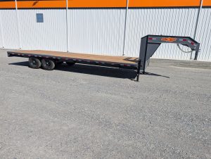 Down 2 Earth GN25-30SB Flatbed Gooseneck Trailer