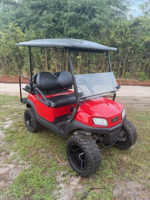 2019 Club Car Tempo Gas 14" Mags- Red #5811