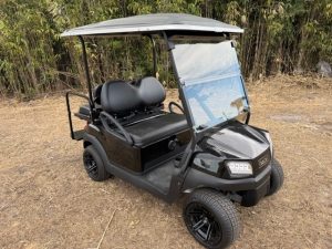 2019 Club Car Tempo Gas Golf Cart – Black #5158