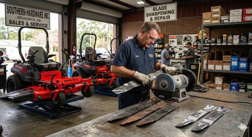 Sharpening Your Zero-Turn Mower Blades